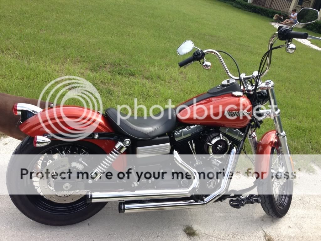 Mini Floorboards on a Street Bob (pics) Harley Davidson Forums